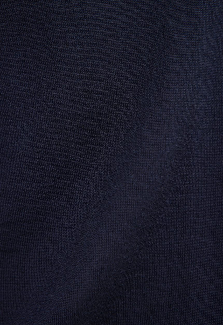 Jac + Jack Layton Merino Wool Sweater - Darkest Navy